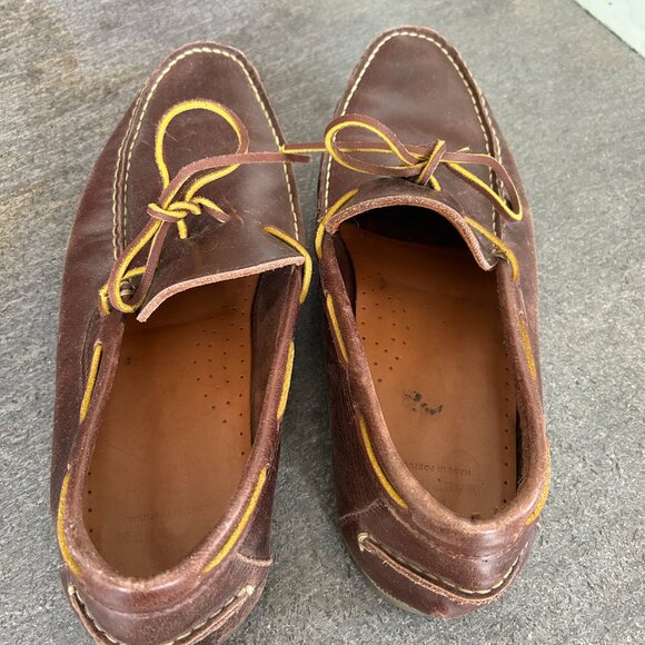 Sid Mashburn Camp Moccasin Dark Brown Leather - Picture 5 of 8